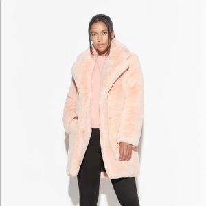 Apparis faux fur coat